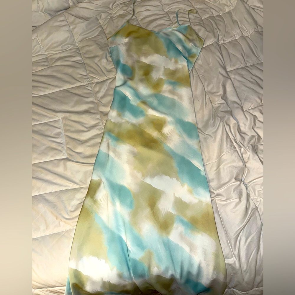 Multi color maxi dress